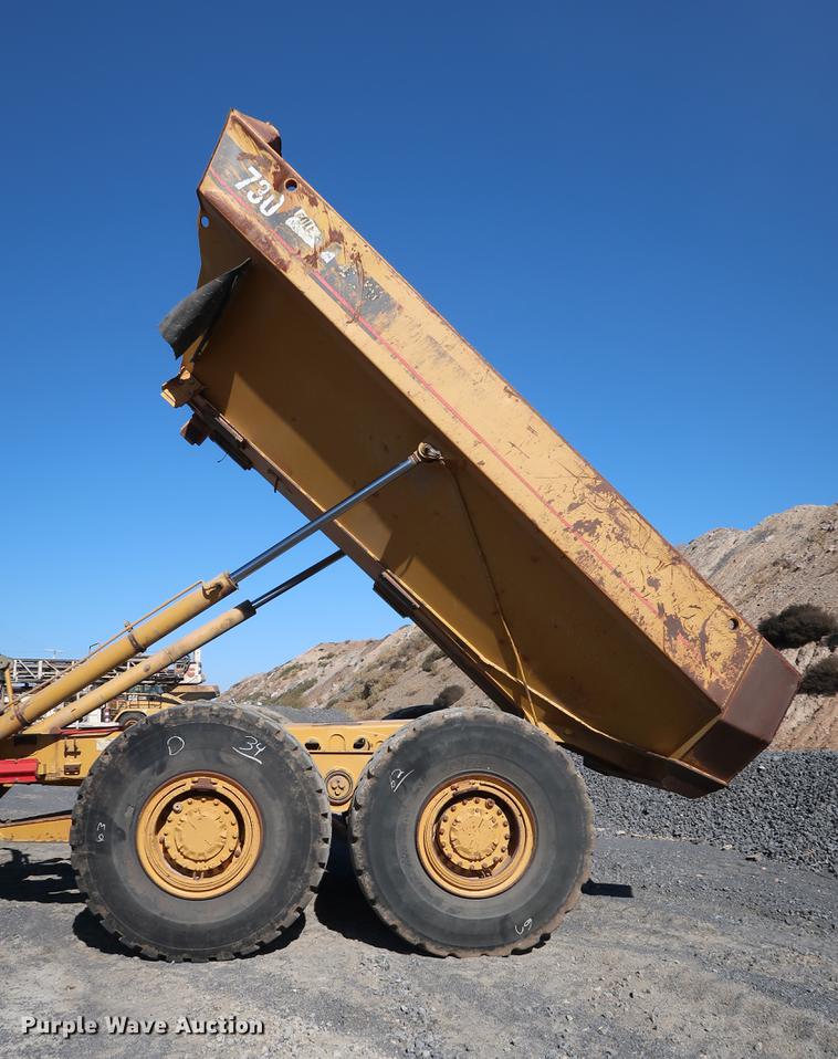 image for item DG3259 2005 Caterpillar 730 articulated haul truck