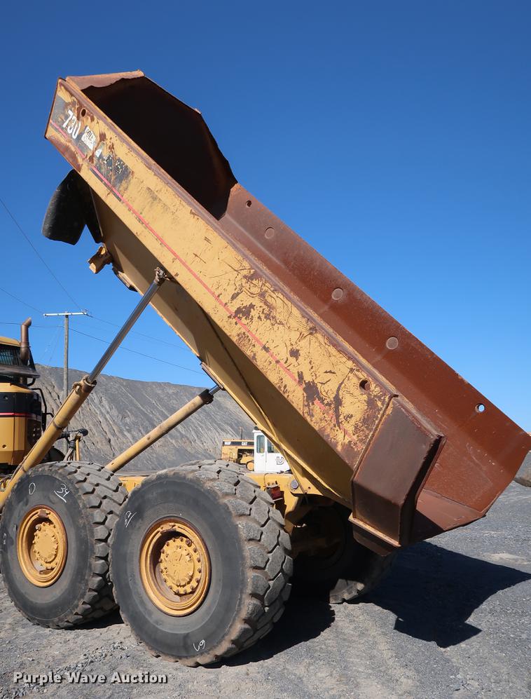 image for item DG3259 2005 Caterpillar 730 articulated haul truck