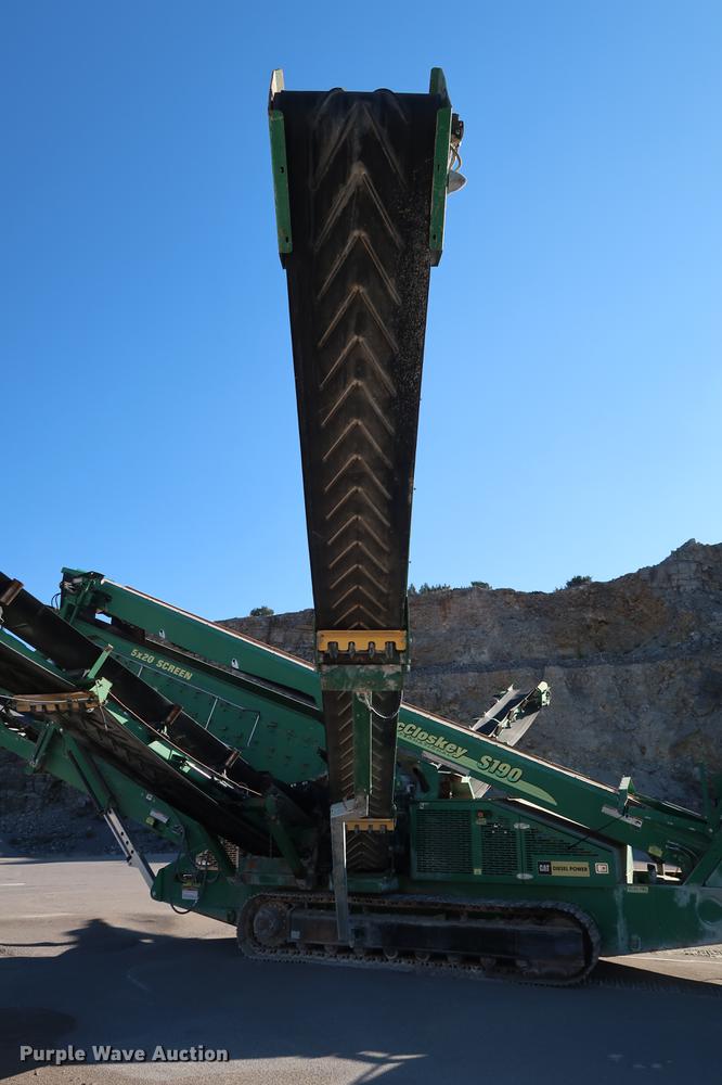 image for item DG3260 2011 McCloskey S190 screener