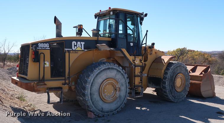 image for item DG3263 2002 Caterpillar 980G Series II wheel loader