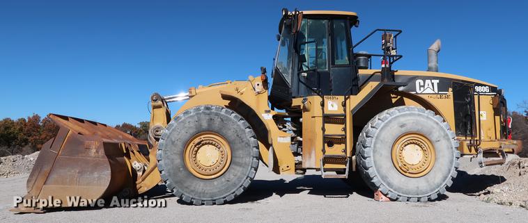 image for item DG3263 2002 Caterpillar 980G Series II wheel loader