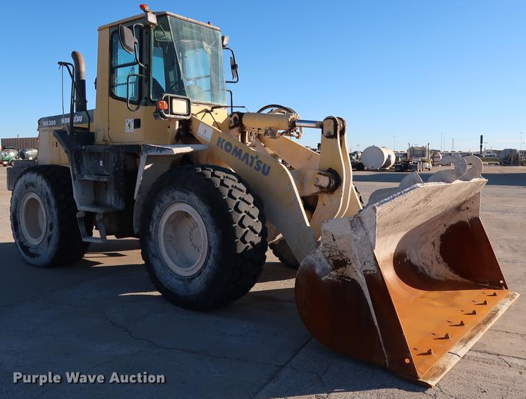 image for item DG3266 2000 Komatsu WA320-3MC wheel loader