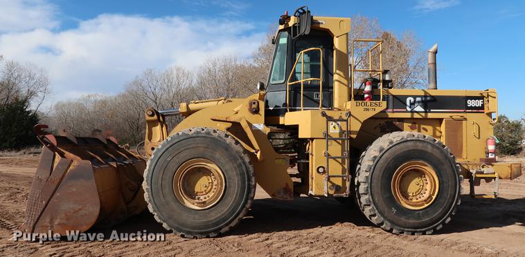 image for item DG3279 1995 Caterpillar 980F Series II wheel loader
