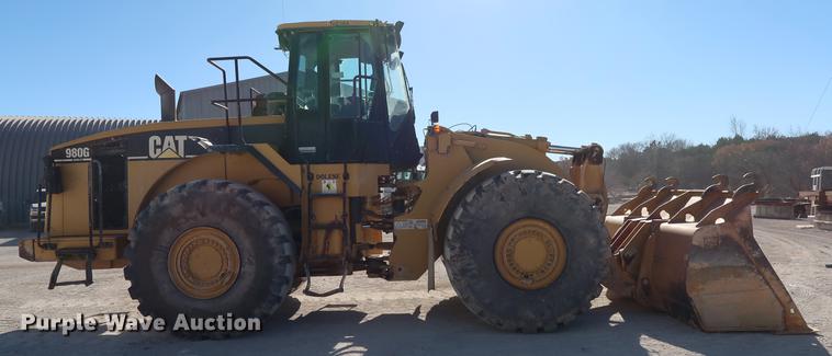image for item DG3283 2003 Caterpillar 980G Series II wheel loader