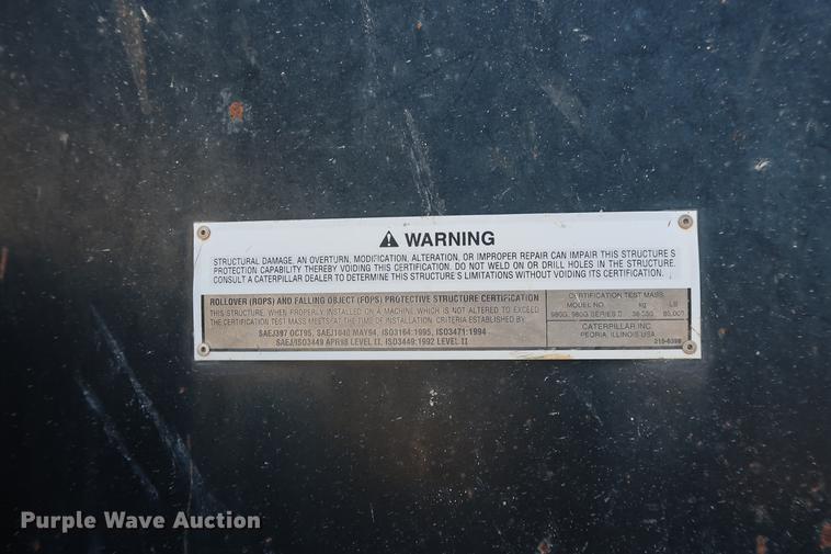 image for item DG3283 2003 Caterpillar 980G Series II wheel loader