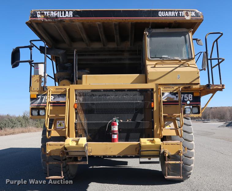 image for item DG3284 1996 Caterpillar 775B haul truck