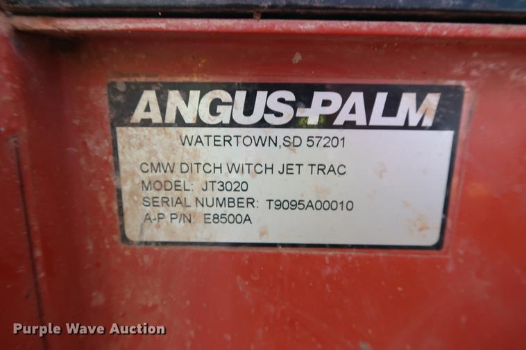 image for item DG3286 2010 Ditch Witch JT3020 Mach I directional boring unit