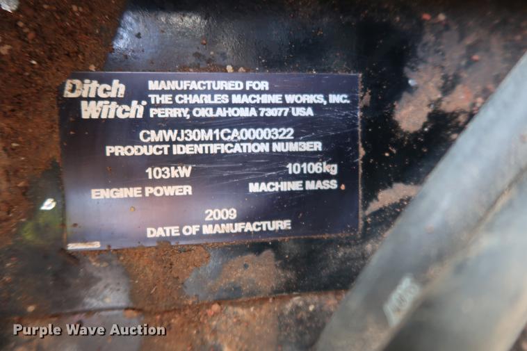 image for item DG3286 2010 Ditch Witch JT3020 Mach I directional boring unit