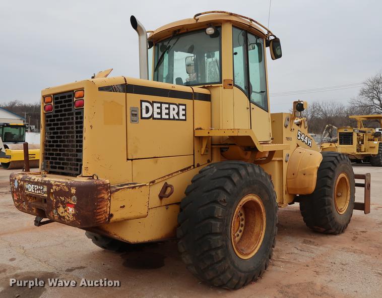 image for item DG3295 2001 John Deere 544H wheel loader