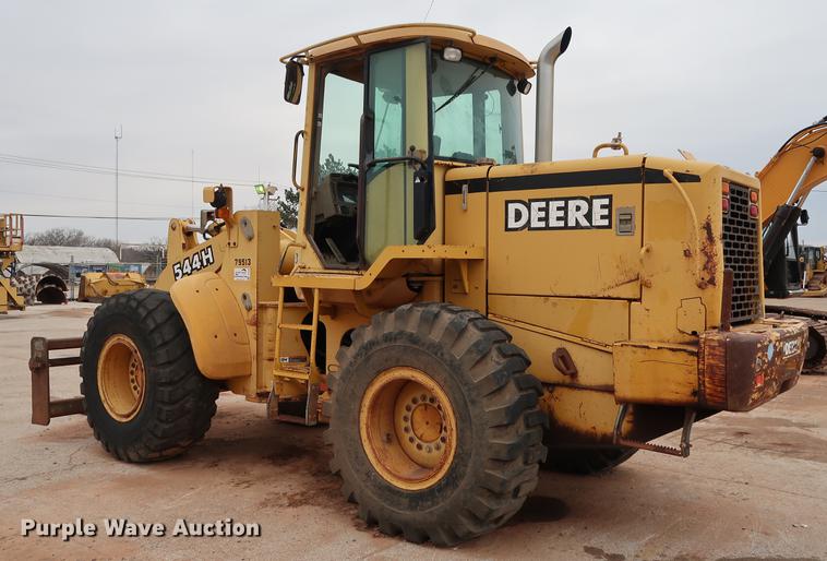 image for item DG3295 2001 John Deere 544H wheel loader