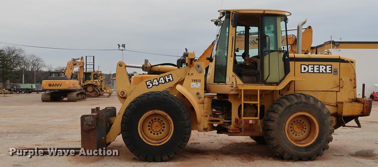 image for item DG3295 2001 John Deere 544H wheel loader