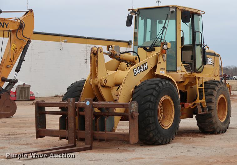 image for item DG3295 2001 John Deere 544H wheel loader