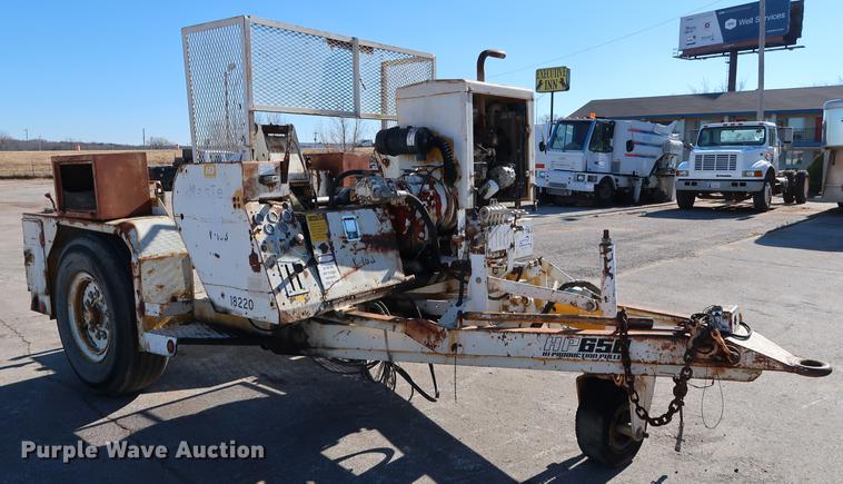 image for item DG3300 1991 Hogg Davis HP650 reel trailer