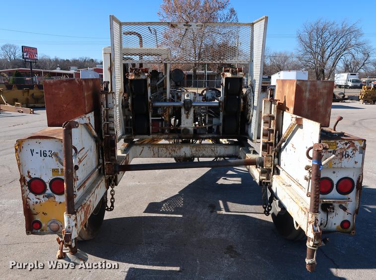 image for item DG3300 1991 Hogg Davis HP650 reel trailer