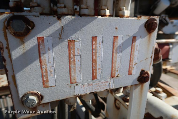 image for item DG3300 1991 Hogg Davis HP650 reel trailer