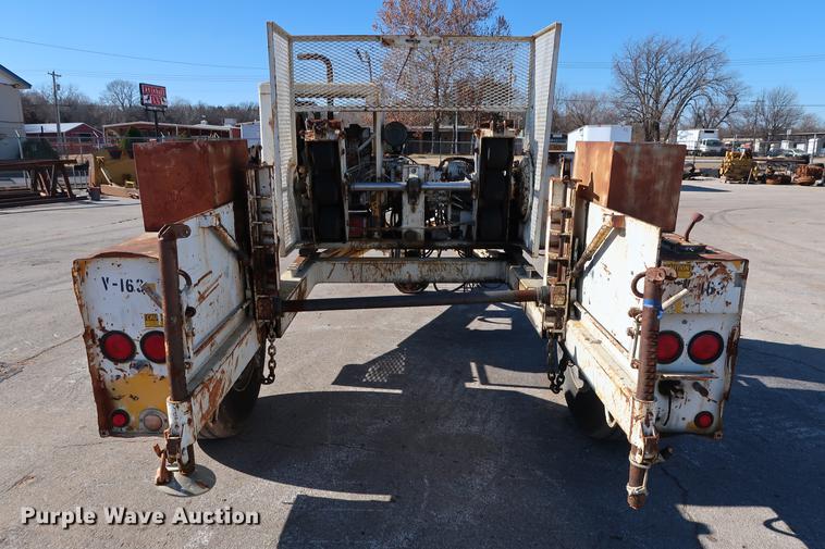 image for item DG3300 1991 Hogg Davis HP650 reel trailer