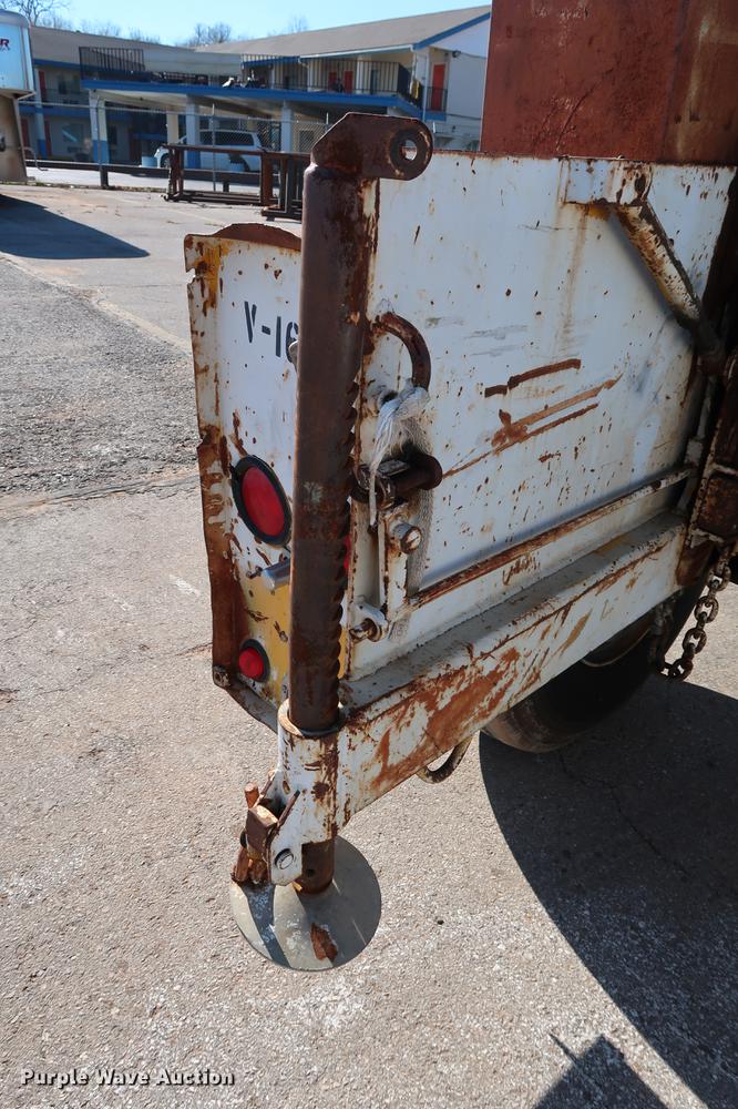 image for item DG3300 1991 Hogg Davis HP650 reel trailer