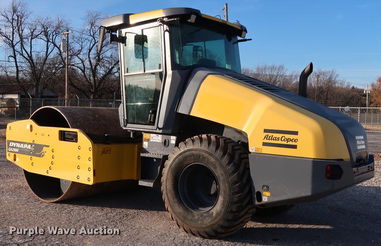 image for item DG3303 2015 Dynapac CA2500D single drum vibratory roller