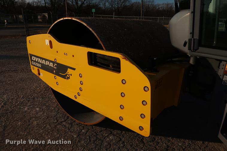 image for item DG3303 2015 Dynapac CA2500D single drum vibratory roller