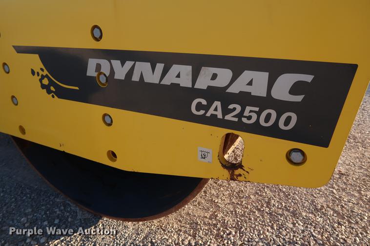 image for item DG3303 2015 Dynapac CA2500D single drum vibratory roller