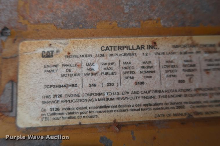 image for item DG3305 2003 Freightliner Business Class M2 water truck