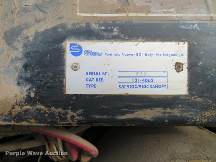 image for item DG3751 1999 Caterpillar 953C track loader