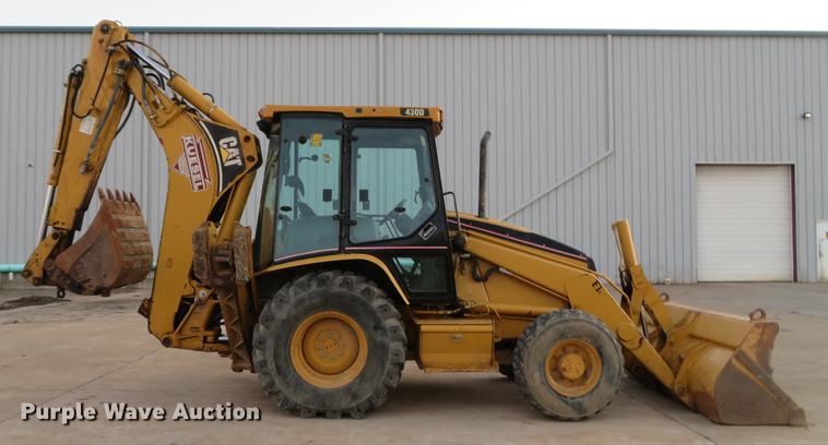 image for item DG3752 2003 Caterpillar 430D backhoe