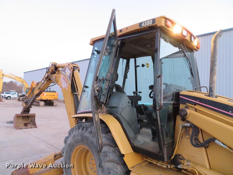 image for item DG3752 2003 Caterpillar 430D backhoe