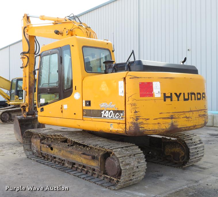 image for item DG3753 2004 Hyundai Robex 140LC-7 excavator