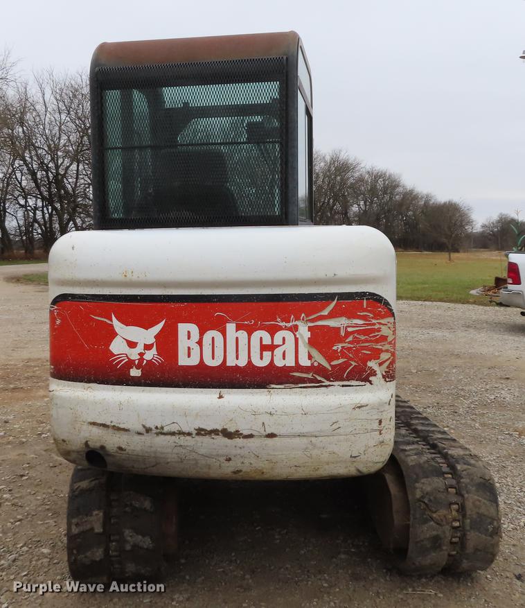 image for item DN9156 2002 Bobcat 341 mini excavator