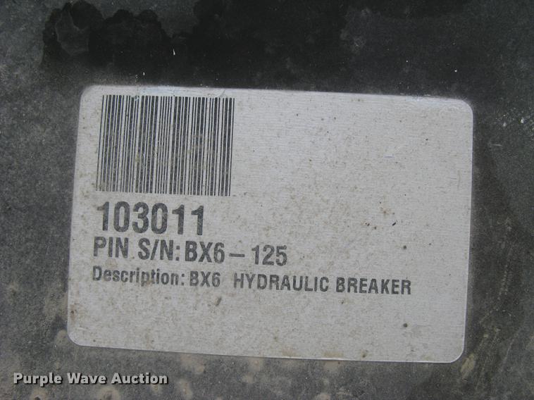 image for item DQ9672 2016 BTI BX6 breaker