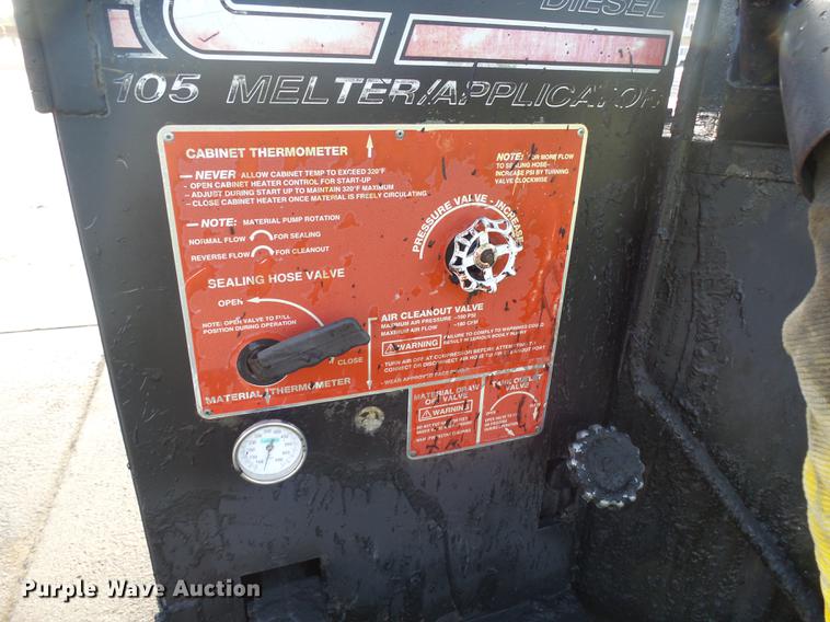 image for item DX9133 1998 Cimline 105D melter applicator