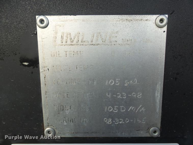 image for item DX9133 1998 Cimline 105D melter applicator