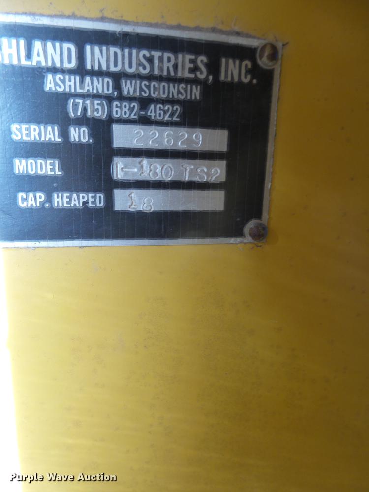 image for item DX9148 2011 Ashland I-180 TS2 scraper