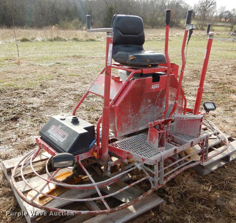 image for item DX9471 Allen Razorback power trowel