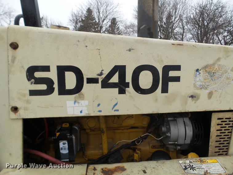 image for item DX9745 1995 Ingersoll Rand SD40F single drum vibratory compactor