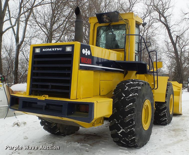 image for item DX9748 1986 Komatsu WA500-1 wheel loader