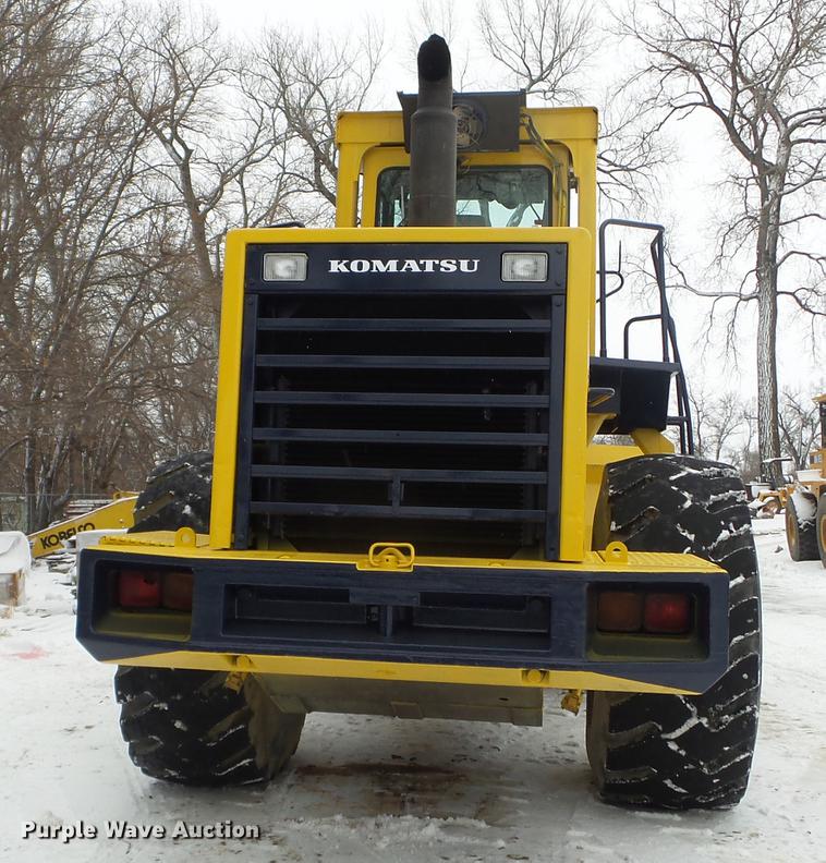 image for item DX9748 1986 Komatsu WA500-1 wheel loader