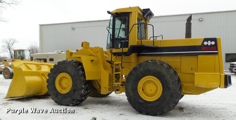 image for item DX9748 1986 Komatsu WA500-1 wheel loader