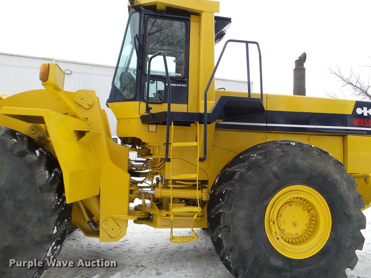 image for item DX9748 1986 Komatsu WA500-1 wheel loader