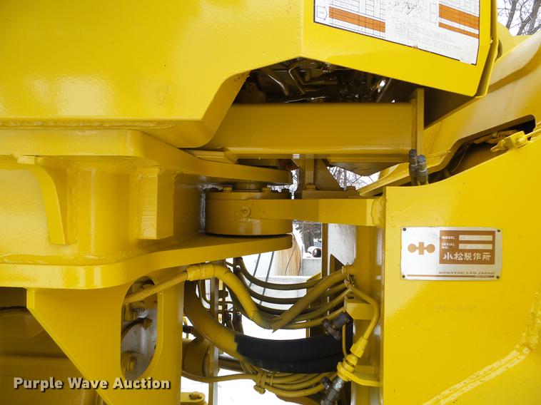 image for item DX9748 1986 Komatsu WA500-1 wheel loader