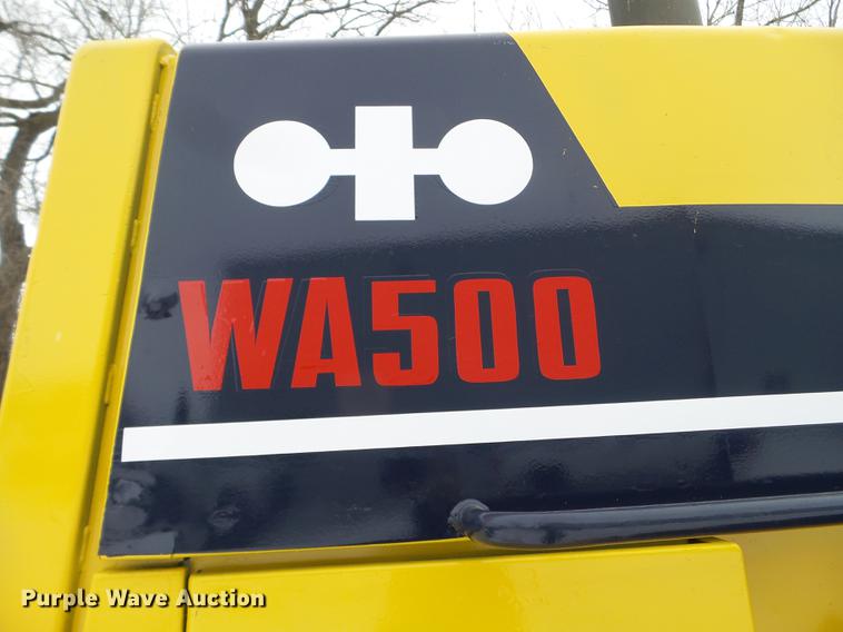 image for item DX9748 1986 Komatsu WA500-1 wheel loader