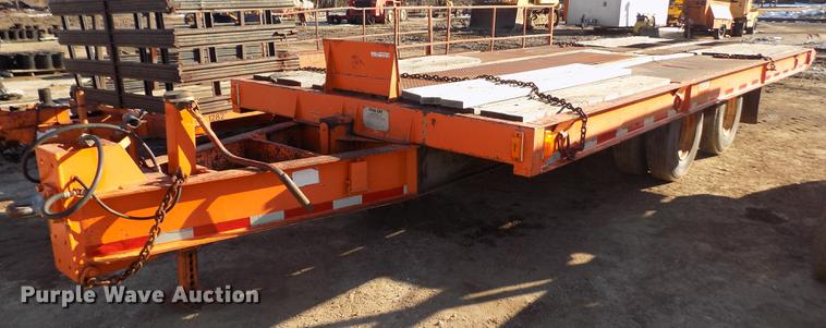 image for item DY9168 1992 Trail-Eze equipment trailer