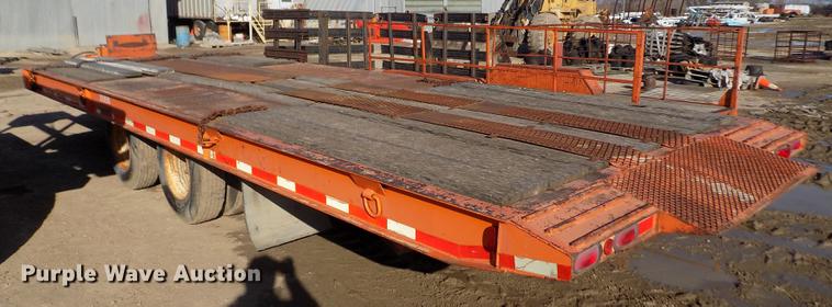 image for item DY9168 1992 Trail-Eze equipment trailer