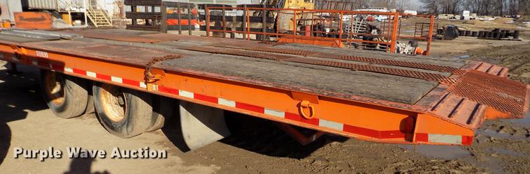 image for item DY9168 1992 Trail-Eze equipment trailer