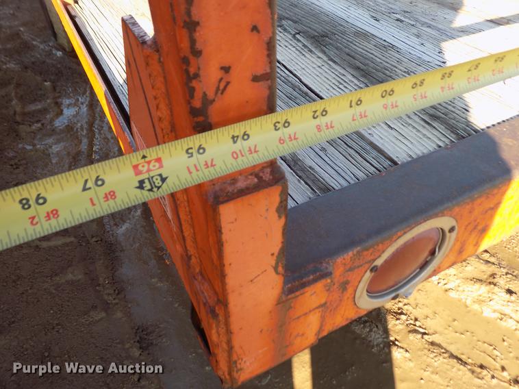 image for item DY9169 1990 shop built utility trailer