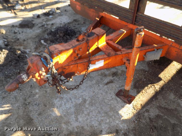 image for item DY9169 1990 shop built utility trailer