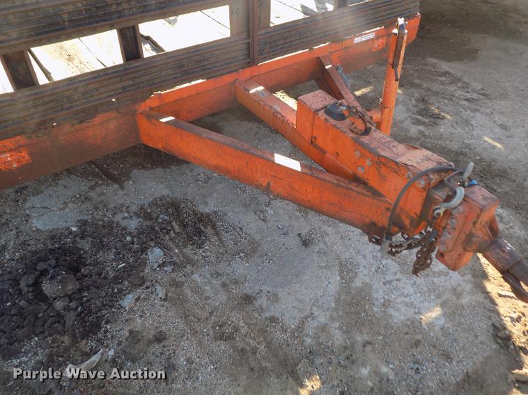 image for item DY9169 1990 shop built utility trailer