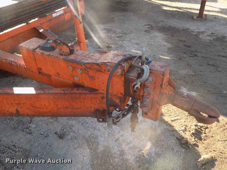 image for item DY9169 1990 shop built utility trailer