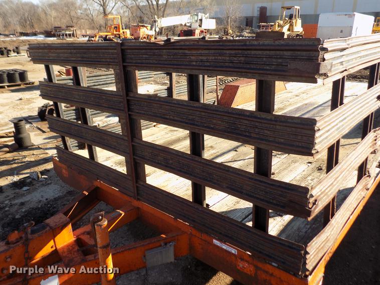 image for item DY9169 1990 shop built utility trailer